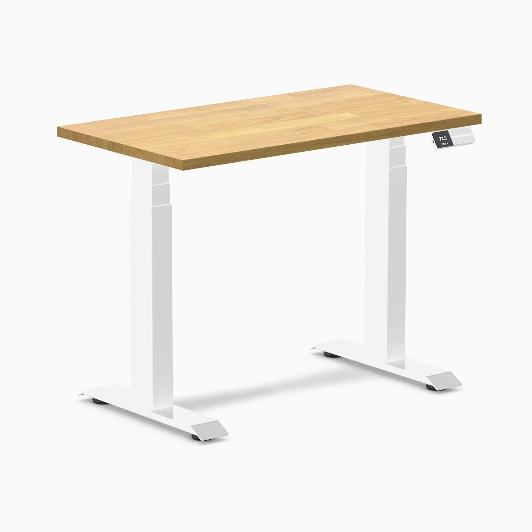 Desky Dual Mini Rubberwood Sit Stand Desk - Image 64