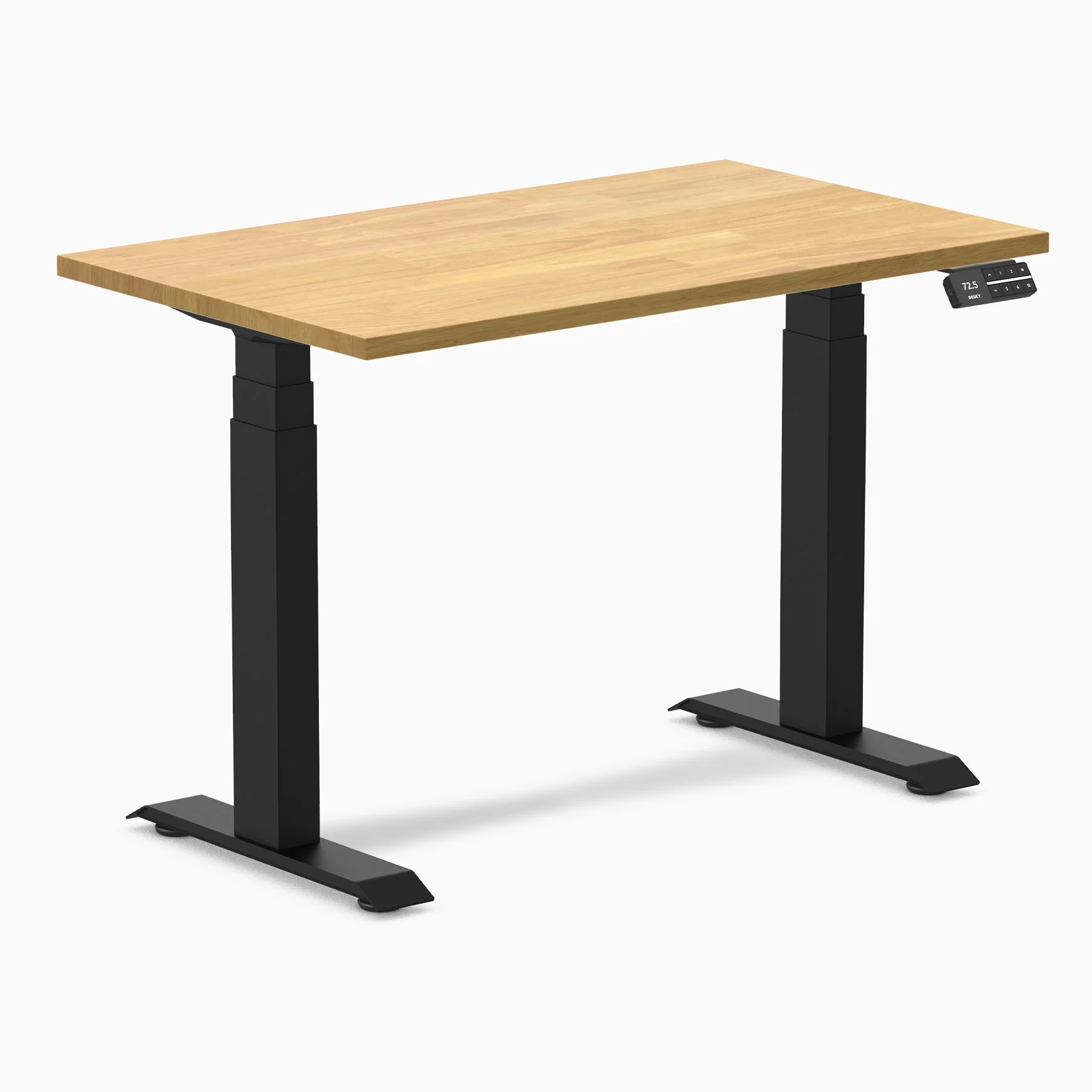 Desky Dual Mini Rubberwood Sit Stand Desk - Image 66