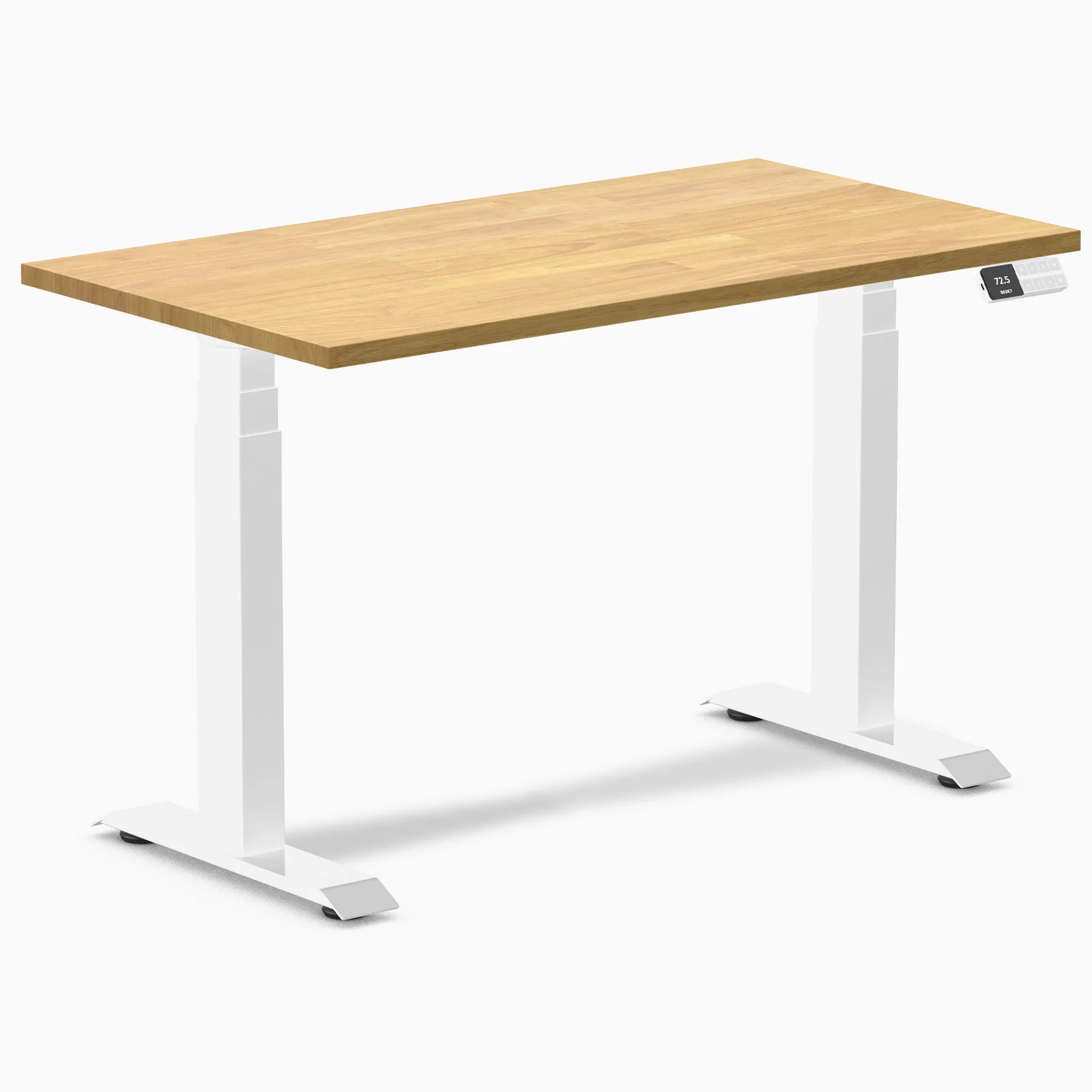 Desky Dual Mini Rubberwood Sit Stand Desk - Image 70