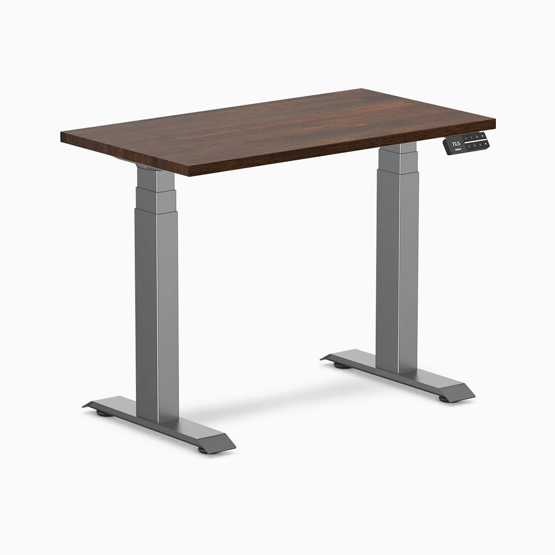 Desky Dual Mini Rubberwood Sit Stand Desk - Image 9