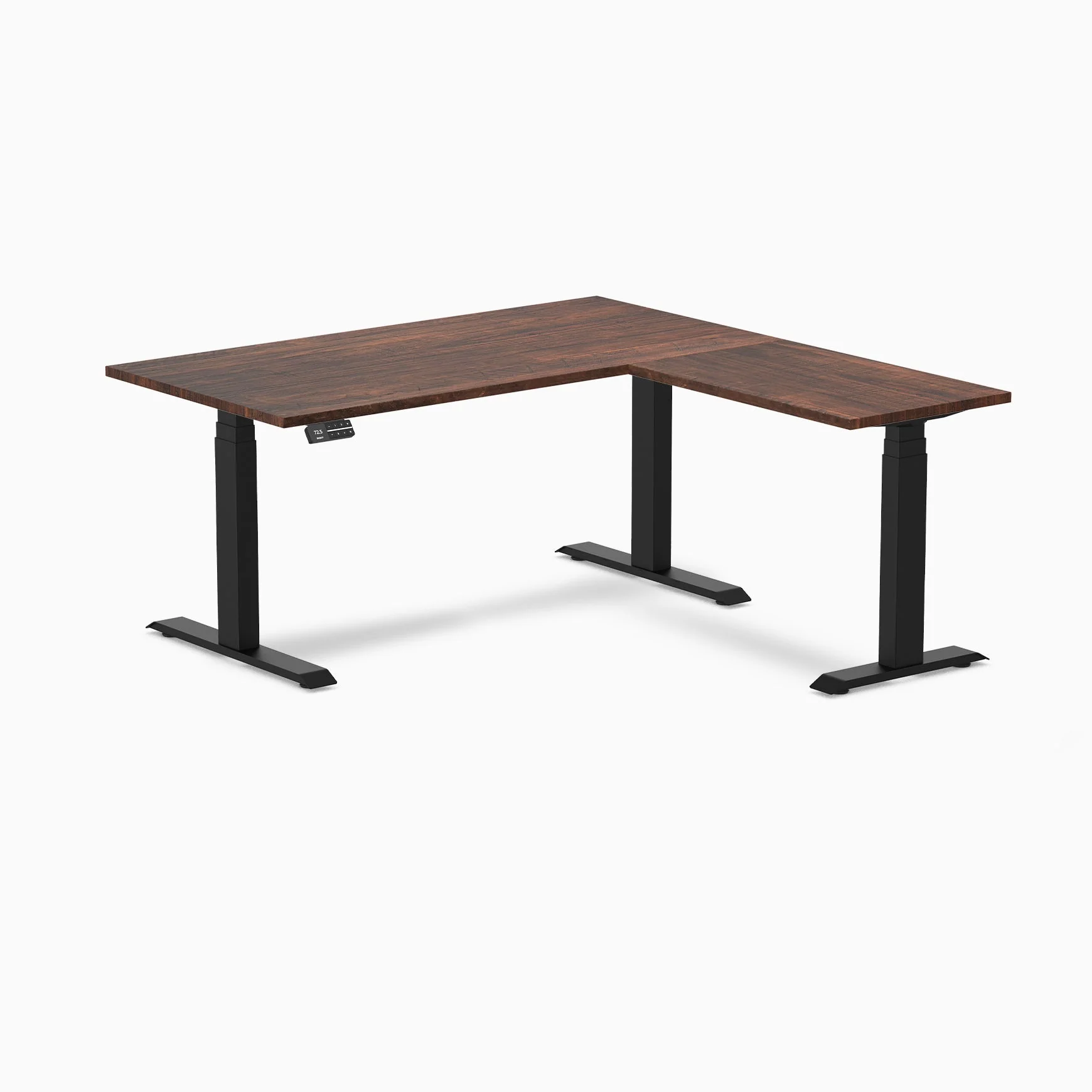 Desky Softwood L-Shape Sit Stand Desk - Image 12