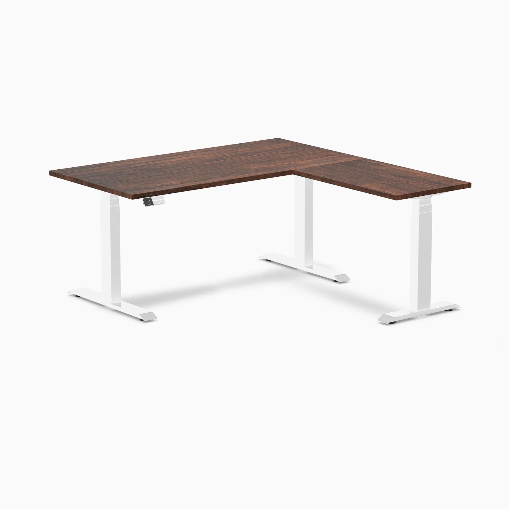 Desky Softwood L-Shape Sit Stand Desk - Image 13