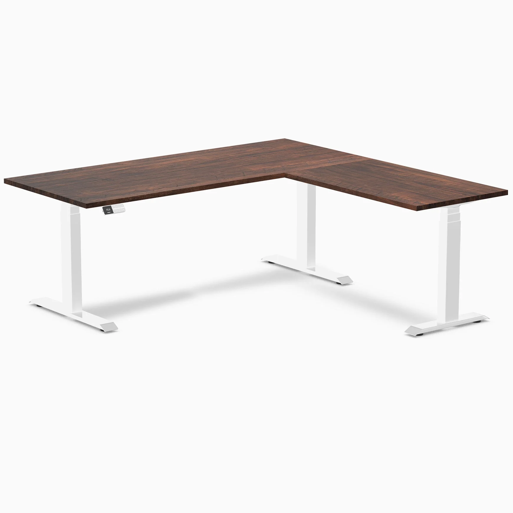 Desky Softwood L-Shape Sit Stand Desk - Image 15