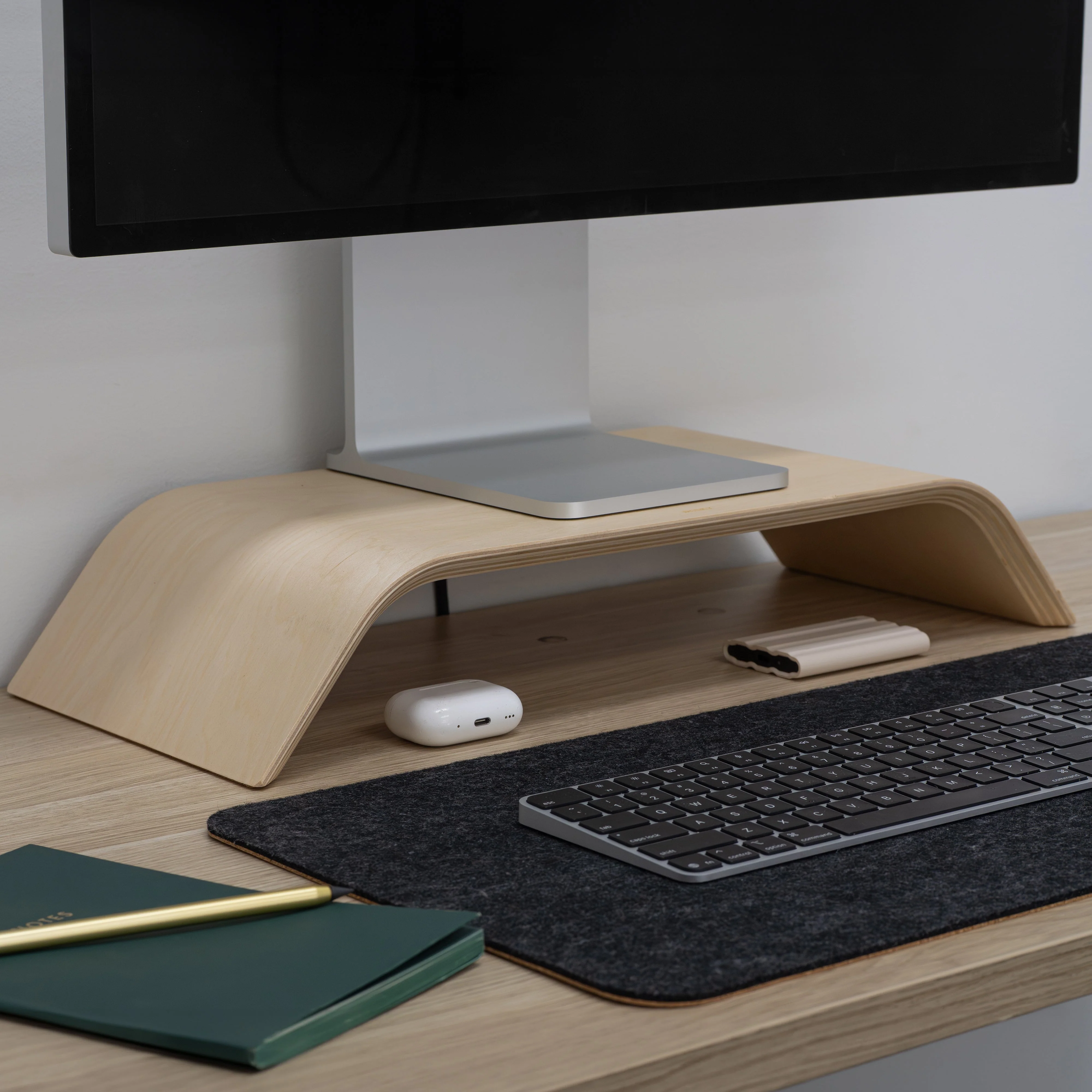 Desky Wooden Monitor Riser - Image 4