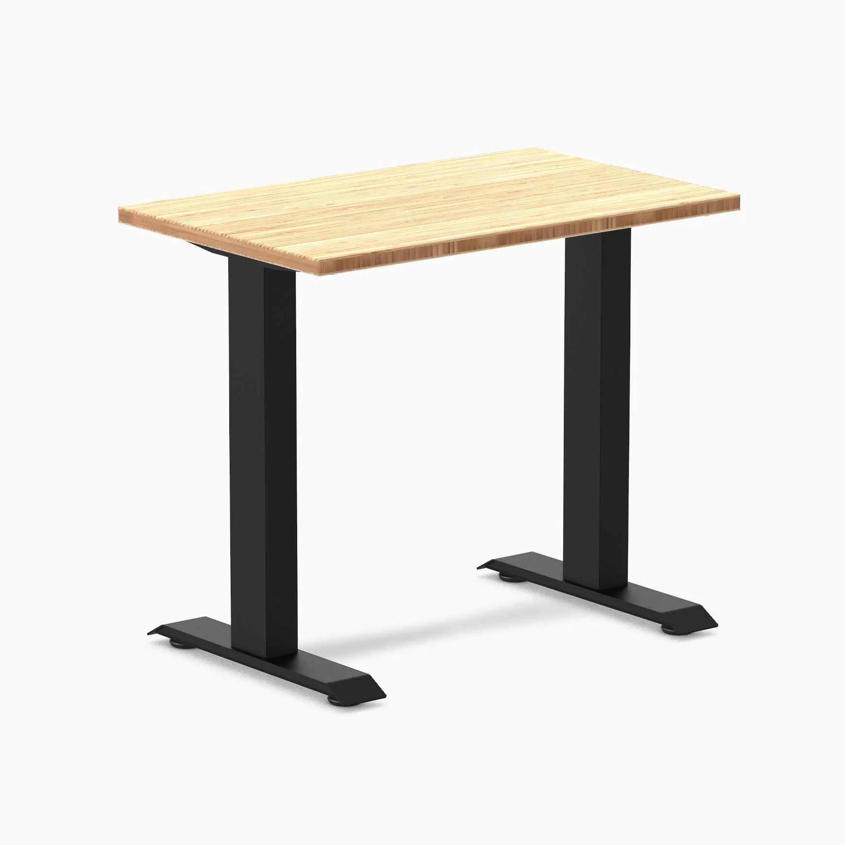 Desky Zero Mini Bamboo Office Desk - Image 15