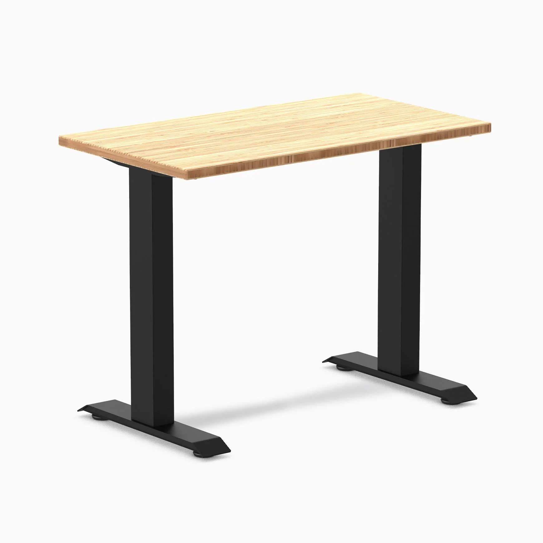 Desky Zero Mini Bamboo Office Desk - Image 6