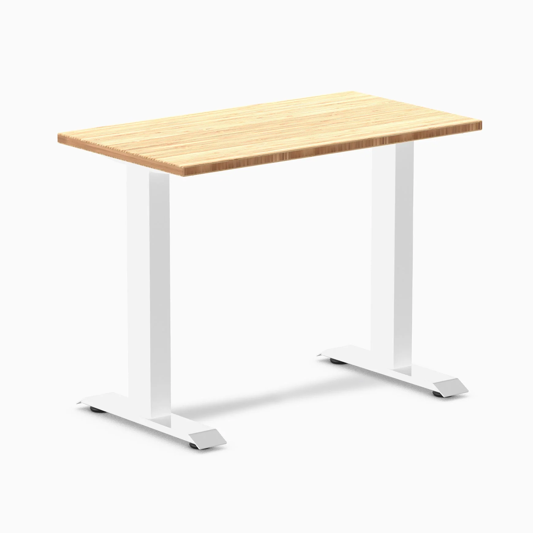 Desky Zero Mini Bamboo Office Desk - Image 7