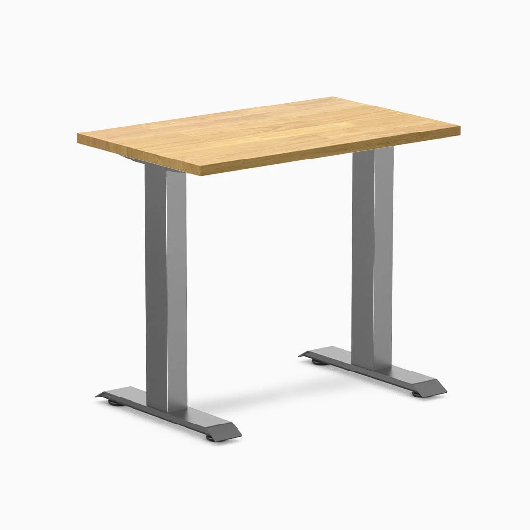 Desky Zero Mini Rubberwood Office Desk - Image 19