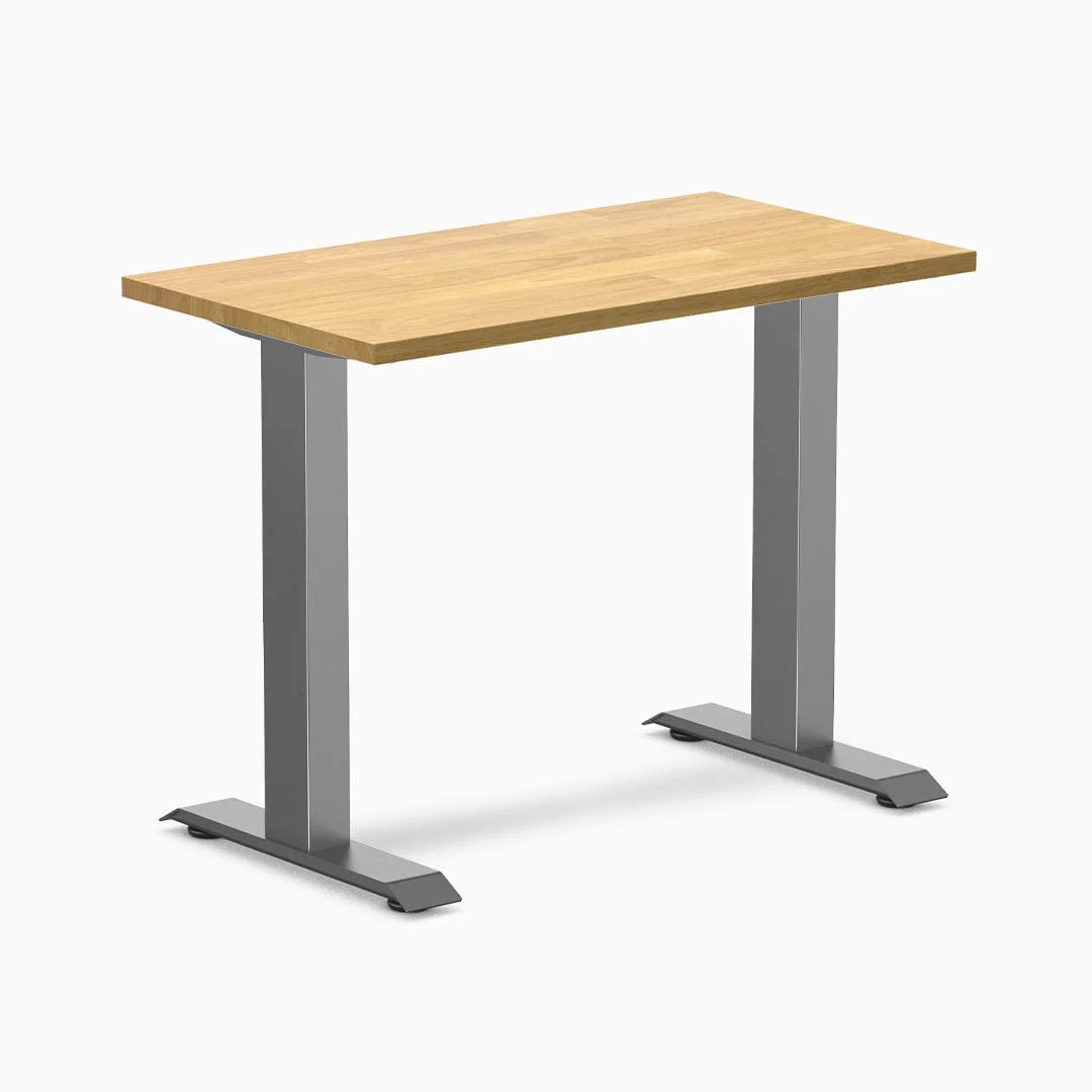 Desky Zero Mini Rubberwood Office Desk - Image 20