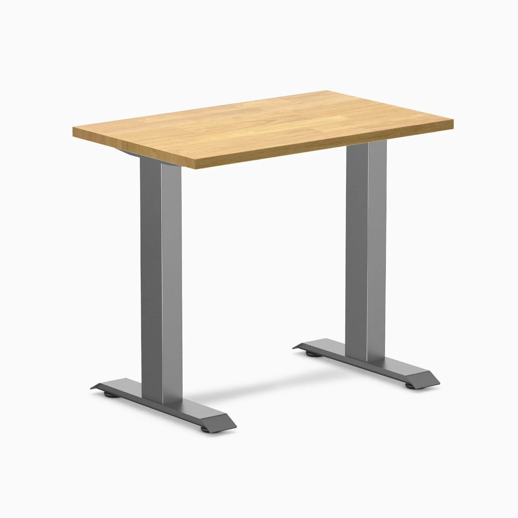 Desky Zero Mini Rubberwood Office Desk - Image 61